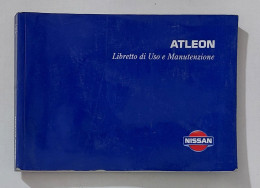 69877 Uso E Manutenzione 2001 - Nissan Atleon - Moto