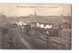 ANGOULEME Et La Gare De La Compagnie D'Orléans - Très Bon état - Angouleme