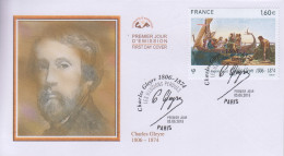 Enveloppe  FDC   1er  Jour   FRANCE    Oeuvre   De   Charles  GLEYRE    2016 - 2010-2019