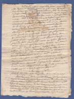 VIEUX PAPIERS - 1783 - GENERALITE DE GRENOBLE  - BAUDE - CHATEAUNEUF SUR ISERE - Timbri Generalità