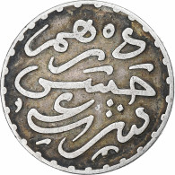 Maroc, Hassan I, Dirham, AH 1299/1882, Paris, Argent, TTB, KM:5 - Marokko