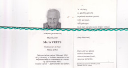 Maria Vreys-Dirx, Lommel 1894, Lommel 1997. Honderdjarige. Foto - Overlijden