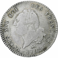 France, Louis XVI, 30 Sols François, 1792 / AN 4, Paris, Argent, TB+ - Other & Unclassified