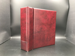 Lindner Multi Collect Ringbinder O. Kassette Rot 50 Blättern Gebraucht (7452 - Bindwerk Met Pagina's