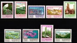 Taiwan 1184-1192 Postfrisch #KX810 - Autres & Non Classés