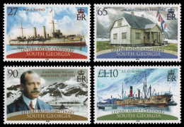 Süd-Georgien 2008 - Mi-Nr. 458-461 ** - MNH - Schiffe / Ships - Géorgie Du Sud