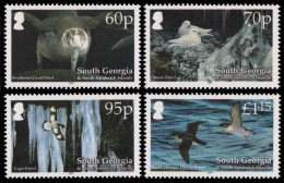 Süd-Georgien 2011 - Mi-Nr. 533-536 ** - MNH - Vögel / Birds - Südgeorgien