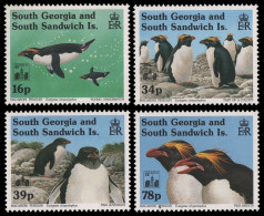 Süd-Georgien 1994 - Mi-Nr. 231-234 ** - MNH - Pinguine / Penguins - Südgeorgien