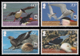 Süd-Georgien 2012 - Mi-Nr. 556-559 ** - MNH - Vögel / Birds - Géorgie Du Sud