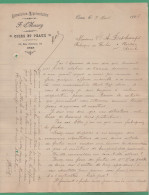 Algérie Oran Cuirs Et Peaux F Maury ( Texte Laine Peaux D' Agneaux Et Moutons, Feutres ) 1908 - Agricultura