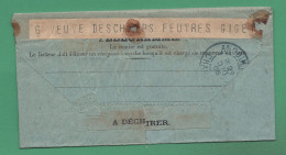 16 Angoulême Télégramme Cachet De La Poste Angoulême 29 Décembre 1905 ( Le DEC De Décembre Est Monté A L'envers ) - Matasellos Manuales