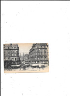 CARTE POSTALE 76 ROUEN ENTREE DE LA RUE DE LA REPUBLIQUE VOYAGEE - Rouen