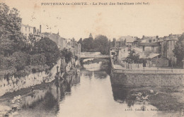 FONTENAY-le-COMTE (Vendée): Le Pont Des Sardines (côté Sud) - Fontenay Le Comte