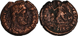 ROME - Nummus AE3 - VALENS - SECVRITAS REIPVBLICAE - Siscia - RIC 7b Xvii - 19-110 - Der Spätrömanischen Reich (363 / 476)