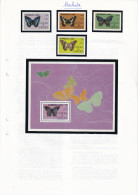 Barbuda - Collection Vendue Page Par Page - Papillons - Neufs ** Sans Charnière - TB - Antigua And Barbuda (1981-...)