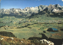 11852873 Obertoggenburg Blick Vom Kaeserruck Auf Saentiskette Schwendisee Wildha - Autres & Non Classés