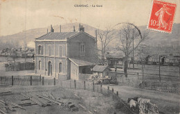 24-5855 : CRANSAC. LA GARE DE CHEMIN DE FER - Autres & Non Classés