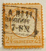 Allemagne YT N° 18 Oblitéré/used - Gebruikt