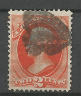 A JACKSON  N° 40 Rouge Orange OBL / Used - Used Stamps