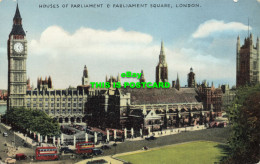 R588888 Houses Of Parliament And Parliament Square. London. R. D. F. Series - Other & Unclassified