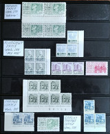 MEXICO 1950-1975 Defin. Series Special Lot Incl. High Values, Ppr. Types As Noted On Image, Mint NH Unm., Hi Retail - Mexiko