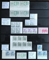 MEXICO 1950-1975 Defin. Series Special Lot Incl. High Values, Ppr. Types As Noted On Image, Mint NH Unm., Hi Retail - Mexique