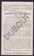 WOI - Soldaat J. De Ceuster, 3de Regiment Lanciers °Herentals 1889 †1917 Hoogstade/Alveringem  (F549) - Obituary Notices