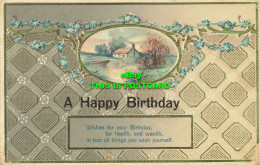 R588537 A Happy Birthday. Wishes For Your Birthday For Health And Wealth In Fact - Wereld