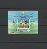 Romania 1990 Football Soccer World Cup, Space S/s Imperf. MNH - 1990 – Italie