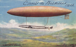 Aviation * CPA Illustrateur Oilette Raphael Tuck & Sons AIRSHIPS N°9495 * Ballon Dirigeable Zeppelin * Deutsch's - Dirigibili