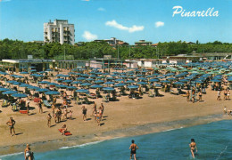 CARTOLINA 1973 ITALIA RAVENNA PINARELLA DI CERVIA VEDUTA DAL MARE Italy Postcard ITALIEN Ansichtskarten - Ravenna