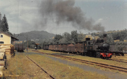 24-5858 : SAINT-BONNET-AVALOUZE. LA GARE DE CHEMIN DE FER. PHOTOGRAPHIE D'AMATEUR - Other & Unclassified