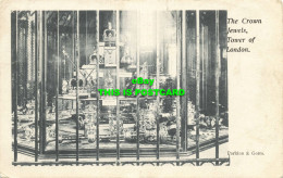 R588564 Crown Jewels. Tower Of London. Parkins And Gotto - Sonstige & Ohne Zuordnung