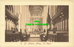 R588927 3. St. Albans Abbey. The Choir. Fine Art Series - Mondo