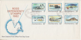 Ross Dependency 1982 Views 6v FDC (RO158) - FDC