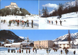 11852544 Tarasp Langlauf Schloss Eisstock Eisbahn Tarasp - Other & Unclassified