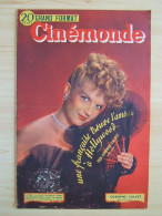 Cinémonde N°749 Du 13 Décembre 1948 Corinne Calvet - Janet Blair - Film Duel Au Soleil - Simone Renant - Cinema/Televisione