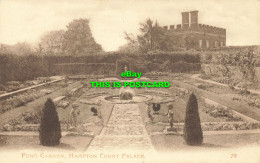 R588577 Pond Garden. Hampton Court Palace. 74. Morland Series. J. S. Catford - Monde