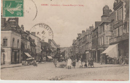 DEF : Calvados : ORBEC :  Grande  Rue   1916 - Orbec
