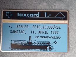 SWITZERLAND - K-92/019A - 7. Basler Spielzeugbörse - SHIP - 900EX. - Schweiz