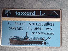 SWITZERLAND - K-92/019A - 7. Basler Spielzeugbörse - SHIP - 900EX. - Switzerland