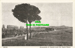 R588326 Roma. Acquedotto Di Claudio Sulla Via Appia Nuova. Platine - Monde