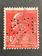 FRANCE F N° 243 Célébrité F.S. 96 Indice 4 Perforé Perforés Perfins Perfin Superbe - Altri & Non Classificati