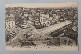 DPT 63 - Clermont-Ferrant - Vue Panoramique Sur La Place Jaude - Non Classés