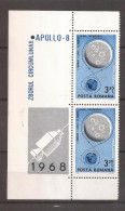 LP 692 Romania -1969 - Apollo 8, Nestampilat - Andere & Zonder Classificatie