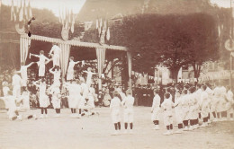 La Garenne Colombes - Fetes A La Garenne Colombes - Carte Photo  -  Ecoles - Gymnastique - CPA °J - La Garenne Colombes