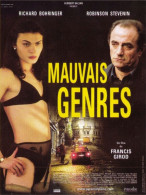 Affiche Cinéma Orginale Film MAUVAIS GENRES 40x60cm - Manifesti & Poster
