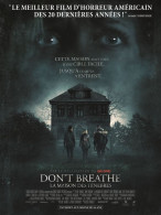 Affiche Cinéma Orginale Film DON'T BREATHE - LA MAISON DES TÉNÈBRES 40x60cm - Manifesti & Poster