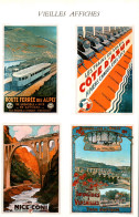 CPM - VIEILLES AFFICHES TOURISTIQUES ...Edition La Vie Du Rail (Format Panorama 23x14,5) - Eisenbahnen