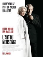 Affiche Cinéma Orginale Film L'ART DU MENSONGE 120x160cm - Posters